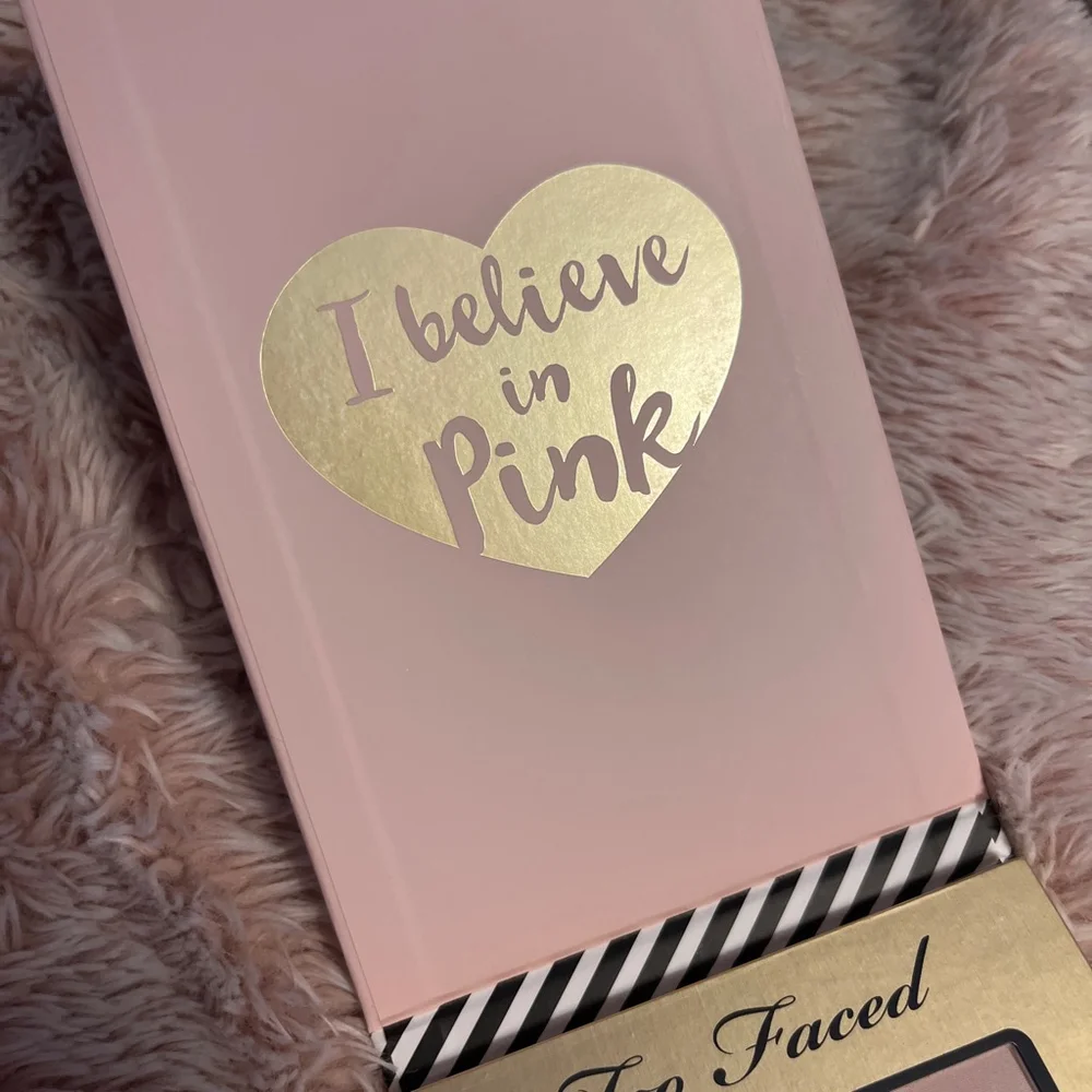 Women's Too Faced I Believe in Pink Makeup Palette One Size Pink Green